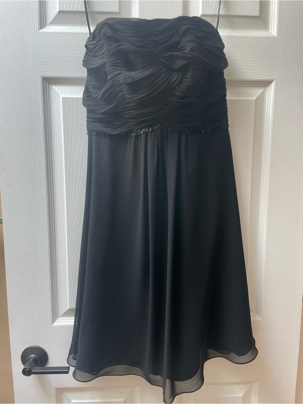 White House Black Market Black Strapless Dress - Little black dress